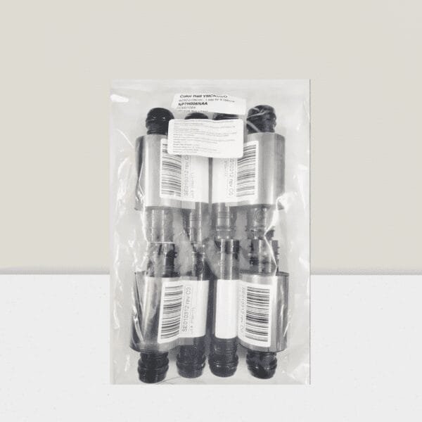 pack of 4 Ribbon Set Evolis Primacy 1 Half Panel Ymckoko-250