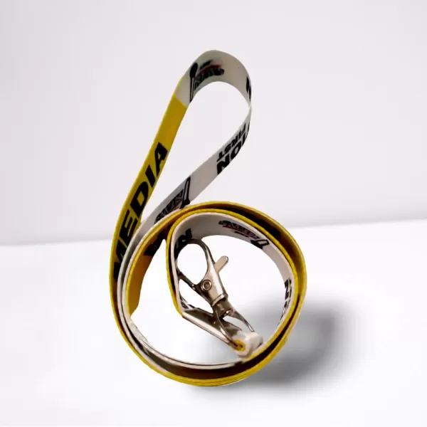 Custom Media Lanyards for your staff Branded ID Badge Holders