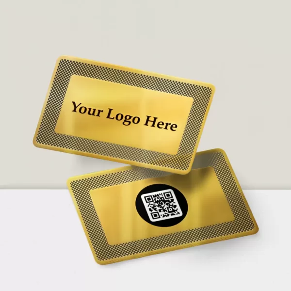 Smart NFC Business Card Gold Card