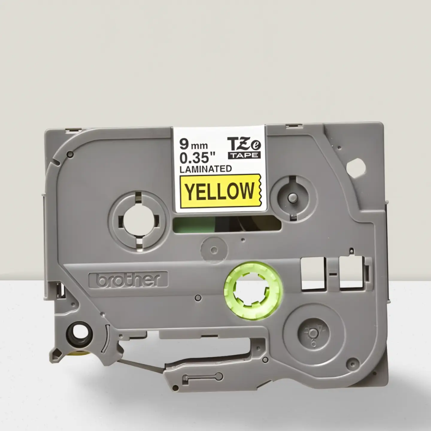 Brother TZE-621 Black on Yellow Label Tape - Image 2