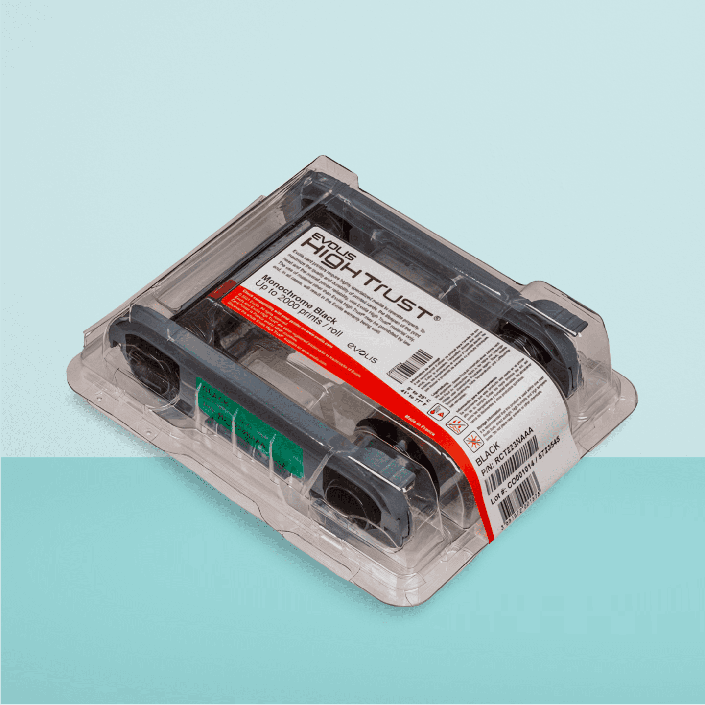 Evolis Primacy 2 Black Ribbon – 2000 Prints – Monochrome ID Card Printing