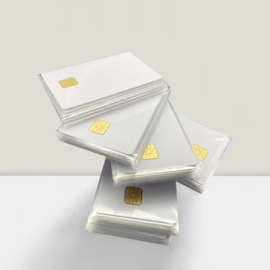 Custom PVC chip cards for corporate and student IDs